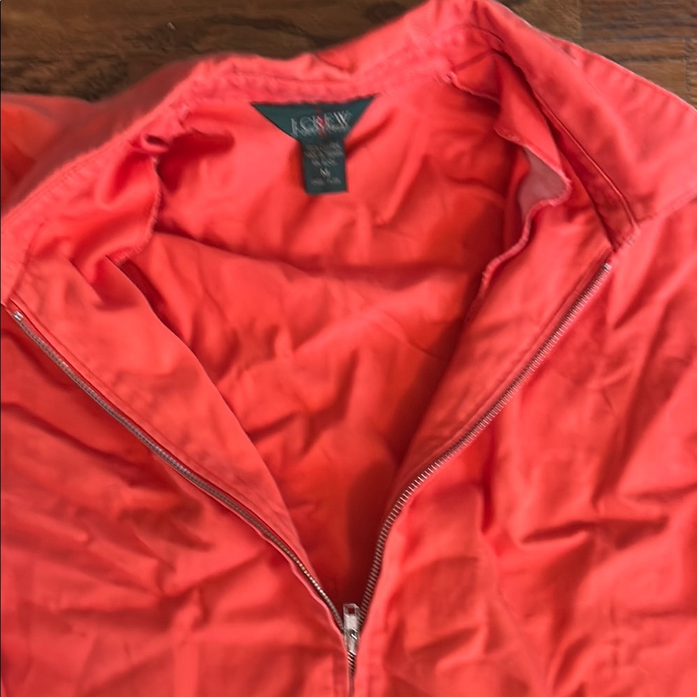 J. Crew Orange Performance Jacket Lightweight - image 3